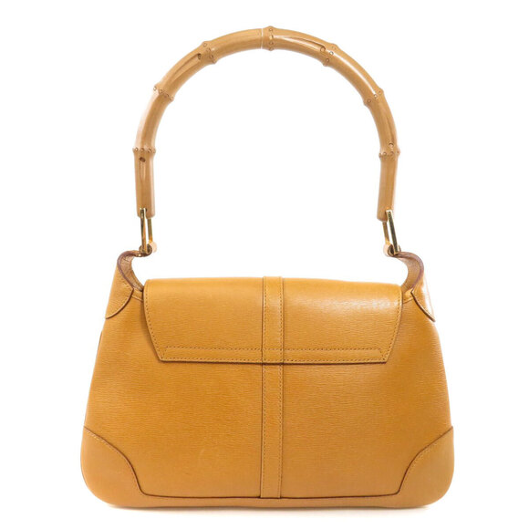 Gucci 001 4096 Bamboo Bag Handbag Leather - Picture 2 of 10